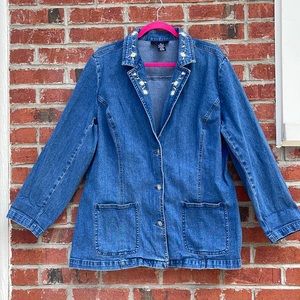 Denim&Co Vintage Denim Jacket